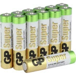 Micro (AAA) baterija Alkalno-manganov GP Batteries Super 1.5 V 12 ST
