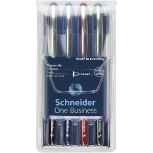 Schneider Kemijska olovka One Business 0.6 mm Plava boja, Zelena, Crvena, Crna 183094 slika