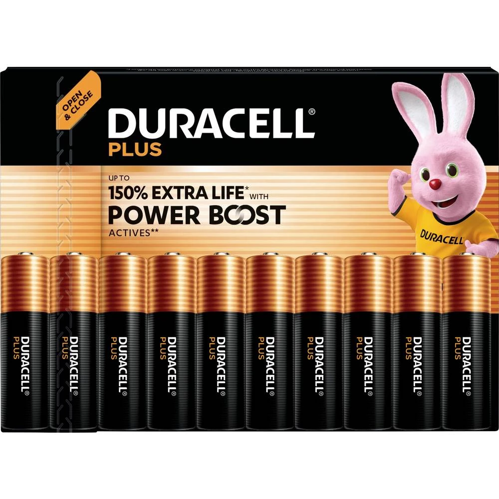 Duracell Plus Power Boost mignon (AA) baterija 1.5 V 40 kom. slika