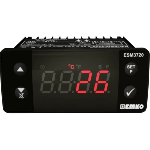 Emko ESM-3720.5.10.0.2/01.00/1.0.0.0 2-točkovni i pid kontroler termostat K 0 do 999 °C SSR (D x Š x V) 65 x 76 x 35 mm slika