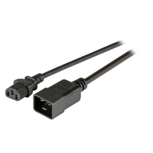 EFB Elektronik EK531.1.8V2 kabel za napajanje crni 1,8 m C20 spojnica C13 spojnica EFB Elektronik struja priključni kabel 1.8 m crna slika