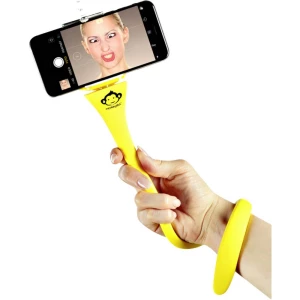 Monkeystick SELMONKEYY štap za selfije žuta Bluetooth, uklj. držač pametnog telefona slika