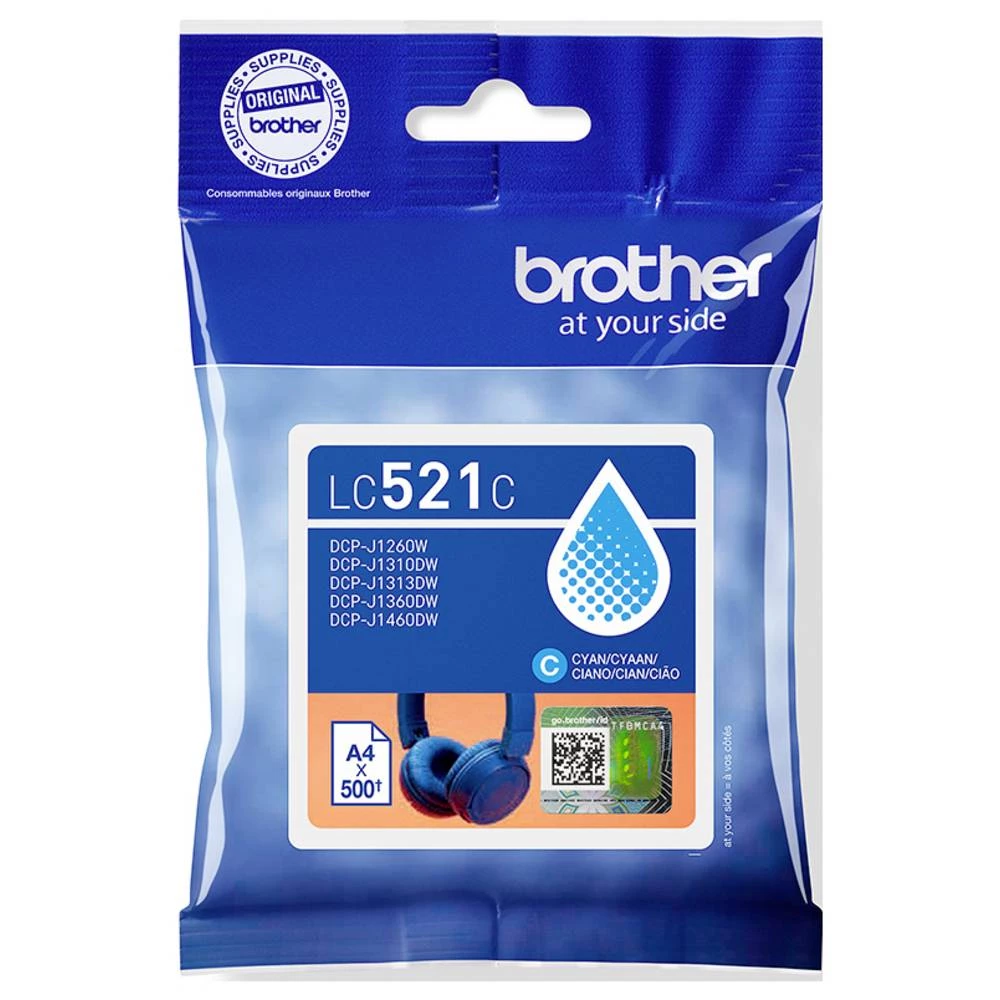 Brother tinta Brother LC521C - Cyan - original - Kisse original cijan LC521C slika