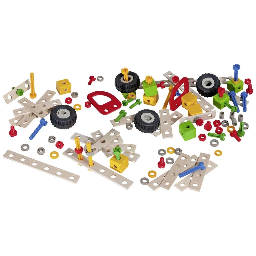 Eichhorn set komponenta konstruktor Broj dijelova: 111  Starosna skupina: iznad 3 godine slika