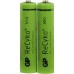 Micro (AAA) akumulator NiMH GP Batteries ReCyko+ HR03 950 mAh 1.2 V 2 ST