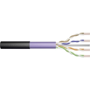 Digitus DK-1613-VH-5-OD mrežni kabel cat 5, cat 6 U/UTP  crna, ljubičasta 500 m slika