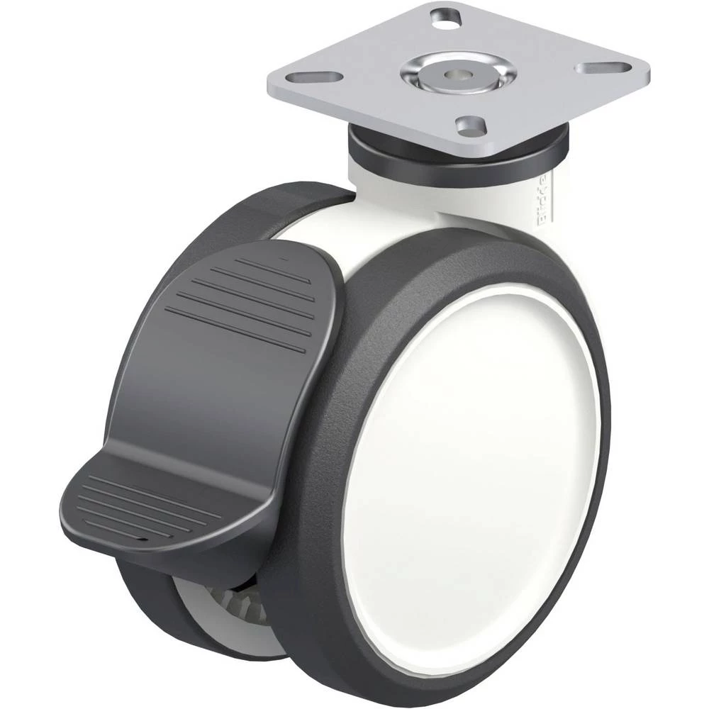 Blickle 763331 LKDG-PUA 100G-RA-P23 plastični dvostruki okretni kotač Promjer kotača: 100 mm Nosivost (maks.): 110 kg 1 slika
