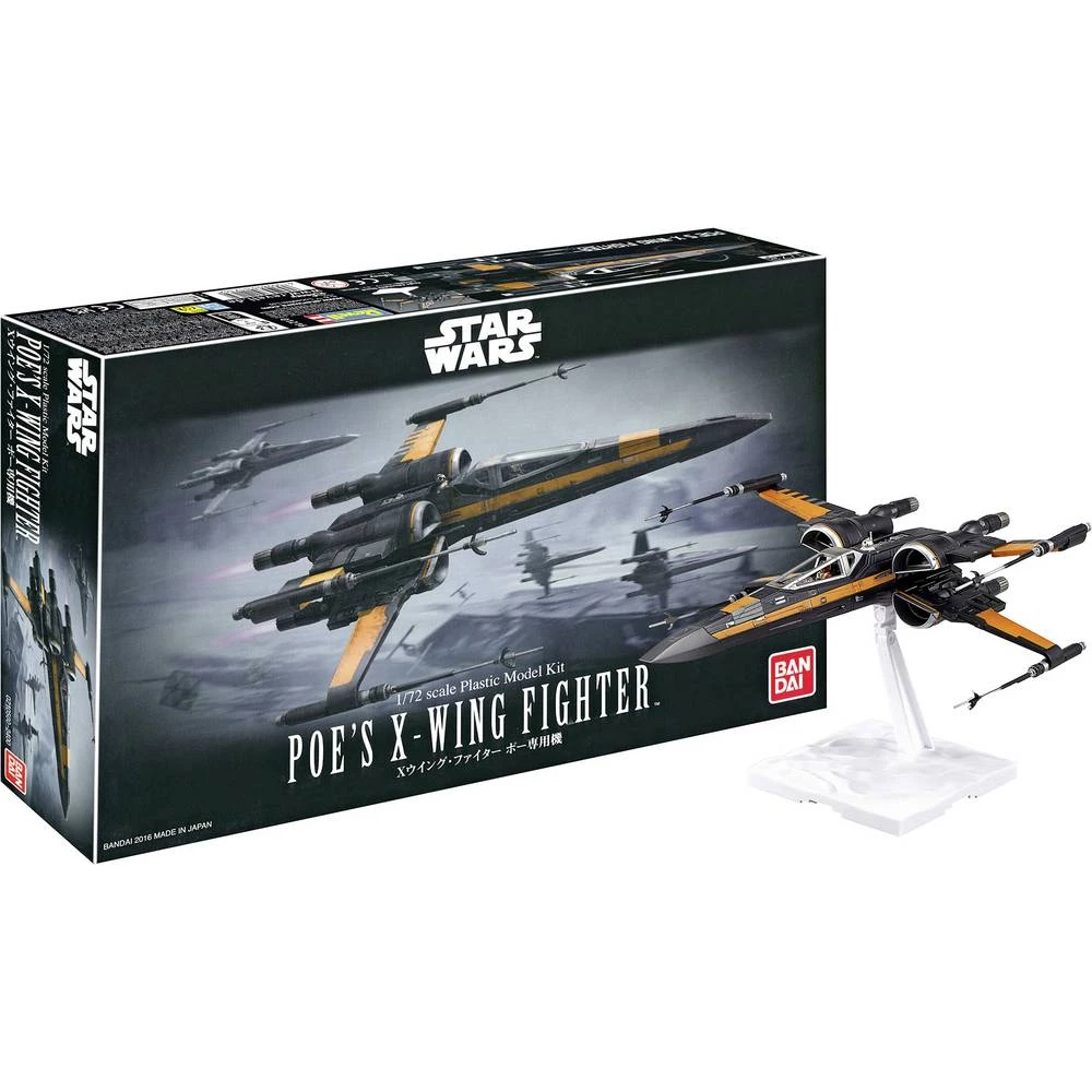 Revell 01216 BANDAI Poe's X-Wing Fighter komplet 1:72 slika
