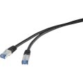 Renkforce    RF-4673690    RJ45    mrežni kabeli, patch kabeli    cat 6a    S/FTP    5.00 m    crna    UV otporan    1 St. slika