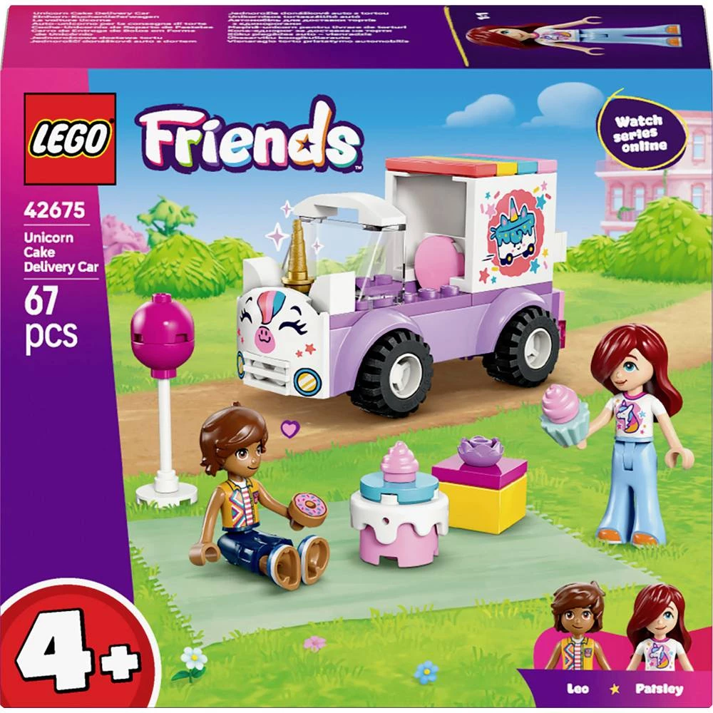 42675 LEGO® FRIENDS Kamion za dostavu torti s jednorogom (42675); Igračka automobil slika