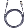 Oehlbach USB 3.0 Priključni kabel [1x Muški konektor USB 3.0 tipa A - 1x Muški konektor USB 3.0 tipa B] 5 m Crna pozlaćeni konta slika