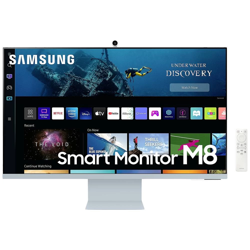 Samsung S32BM80BUU LED zaslon 81.3 cm (32 palac) Energetska učinkovitost 2021 G (A - G) 3840 x 2160 piksel UHD, 4K 4 ms mikro HDMI, USB-C® VA LED slika
