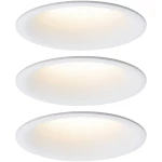 LED ugradno svjetlo za kupaonicu 3-dijelni komplet 19.5 W Toplo-bijela Paulmann 93419 Cymbal Mat-bijela