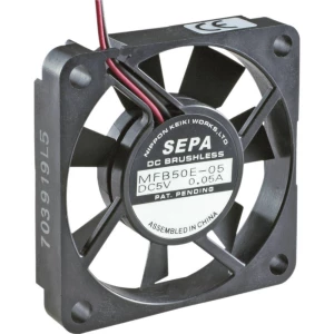 Aksijalni ventilator 5 V/DC 10.1 m³/h (D x Š x V) 50 x 50 x 10 mm SEPA MFB50E05 slika