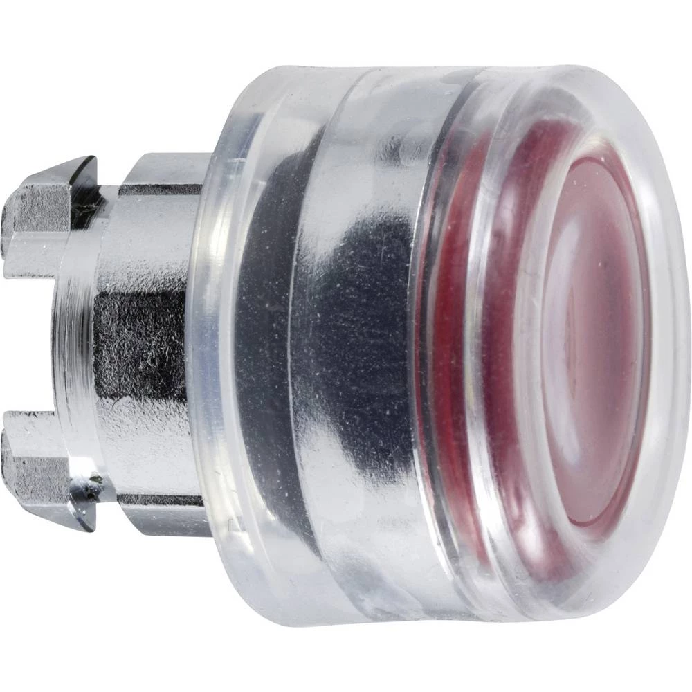 Schneider Electric ZB4BW543 prednji element za osvijetljeni gumb ponovno postavljiv (Ø) 22 mm neobilježeno krom boja, crvena 1 St. slika