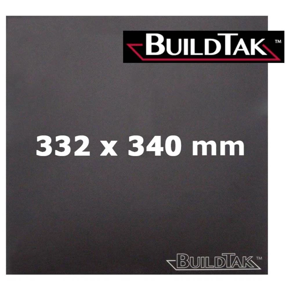 BUILDTAK Premaz za ispis Original 3D Printing Surface - Black 332 x 340 mm BT340X332 slika