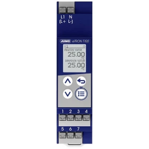 Digitalni termostat, DC 12 do 24 V/AC 24 V, Pt100, Pt1000, KTY   Jumo  digitalni termostat  00721352 slika