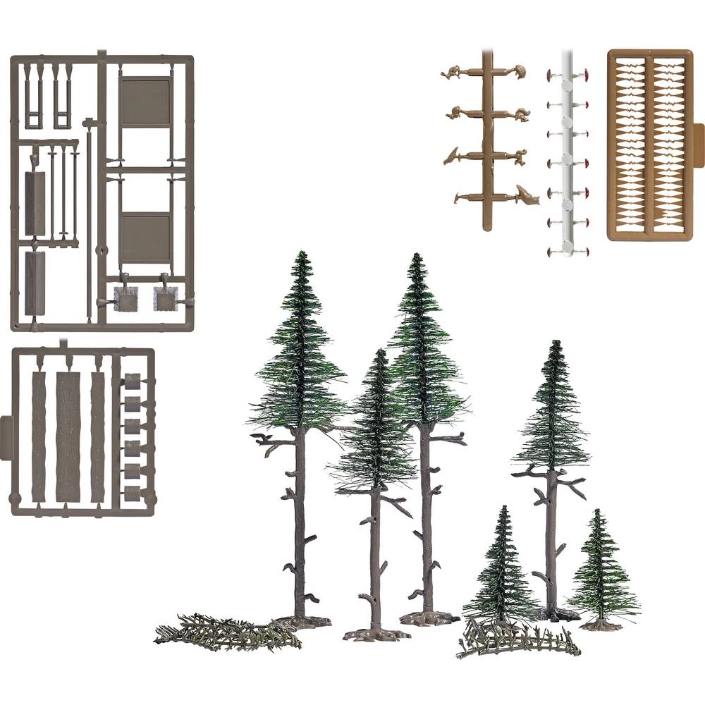 Busch Hochwald 1856 drvo na slaganje smreka 1 Set slika
