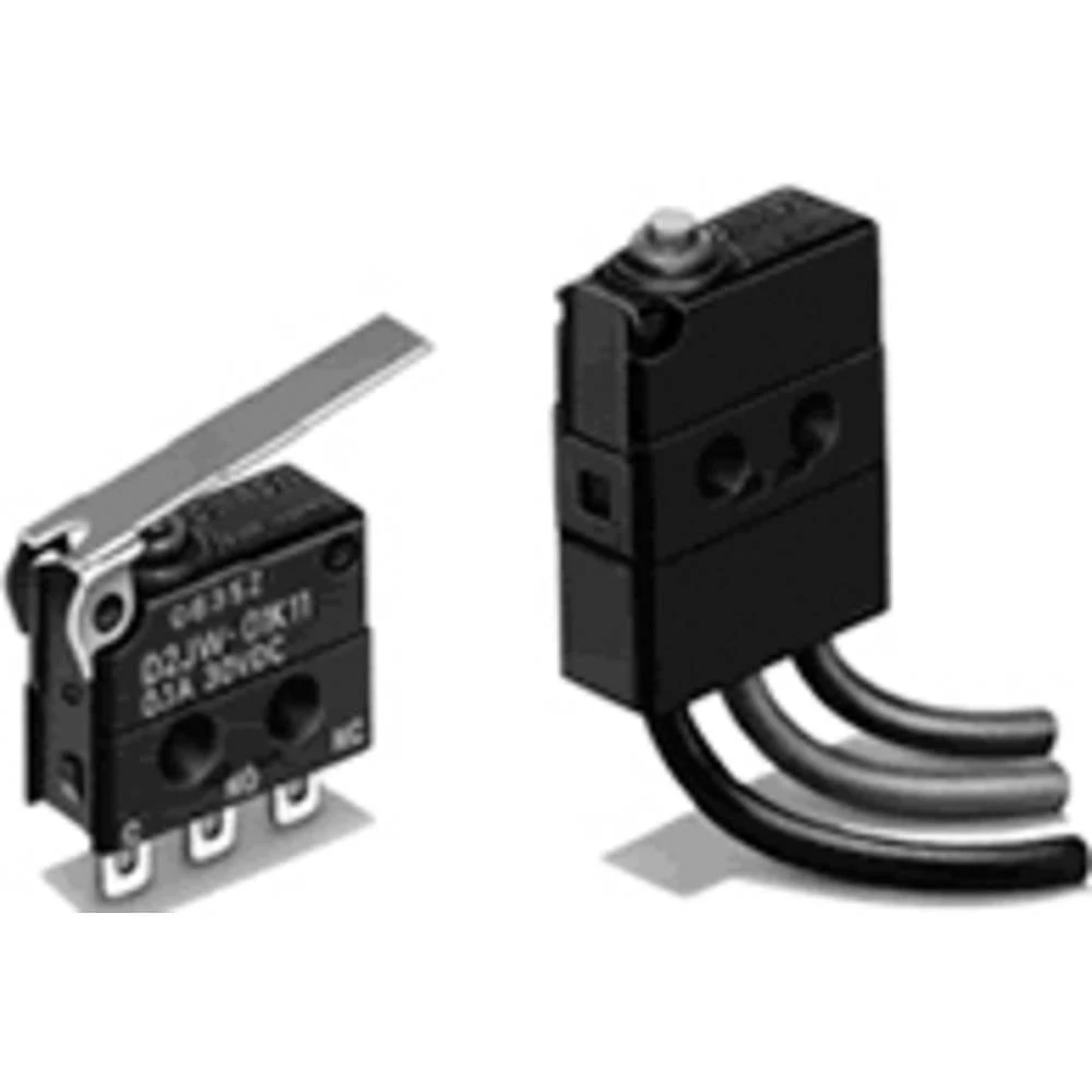 Omron D2JW-01K21-MD mikro prekidač  30 V/DC 0.1 A 1 x on/(on)   1 St. Bag slika