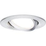 LED ugradbena svjetiljka 3-dijelni set 20.4 W topla bijela Paulmann Coin 93899 aluminij (četkani)
