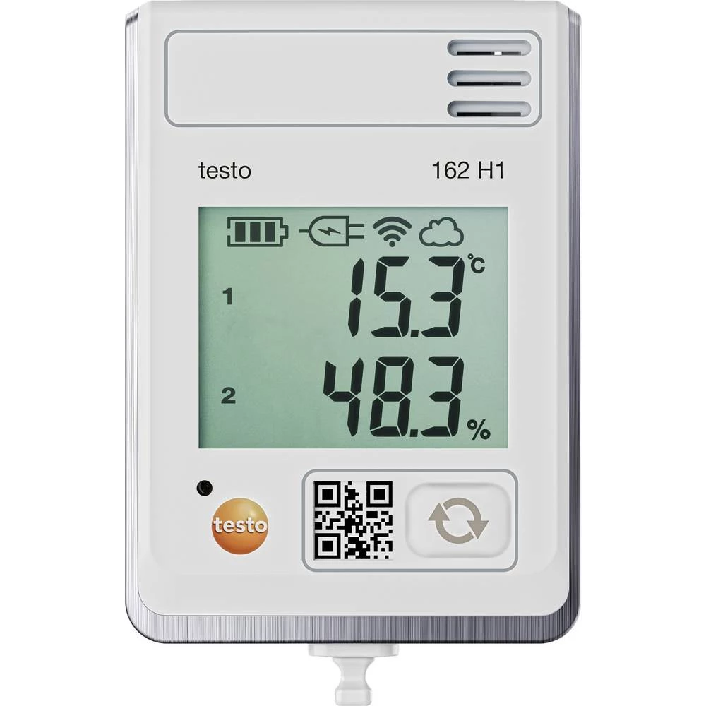 testo 0572 1624 162 H1 višenamjenski uređaj za pohranu podataka Mjerena veličina temperatura, vlaga -30 do 50 °C 0 do 10 slika