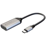 Hyper Drive USB-C na 4K60Hz HDMI adapter srebrni - USB tip C Targus USB-C™ adapter [1x USB-C™ - 1x HDMI®] HD425A