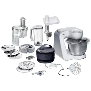 Bosch Haushalt MUM54270DE kuhinjski aparat 900 W bijela, srebrna slika