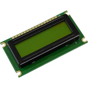 Display Elektronik LCD zaslon žuto-zelena (Š x V x d) 60 x 33 x 8.7 mm slika