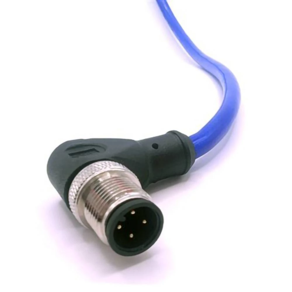 Mueller Electric C4B81M010 utični konektor za senzor/aktivator M12 kutni muški konektor 10 m Broj polova: 4 1 kom. slika