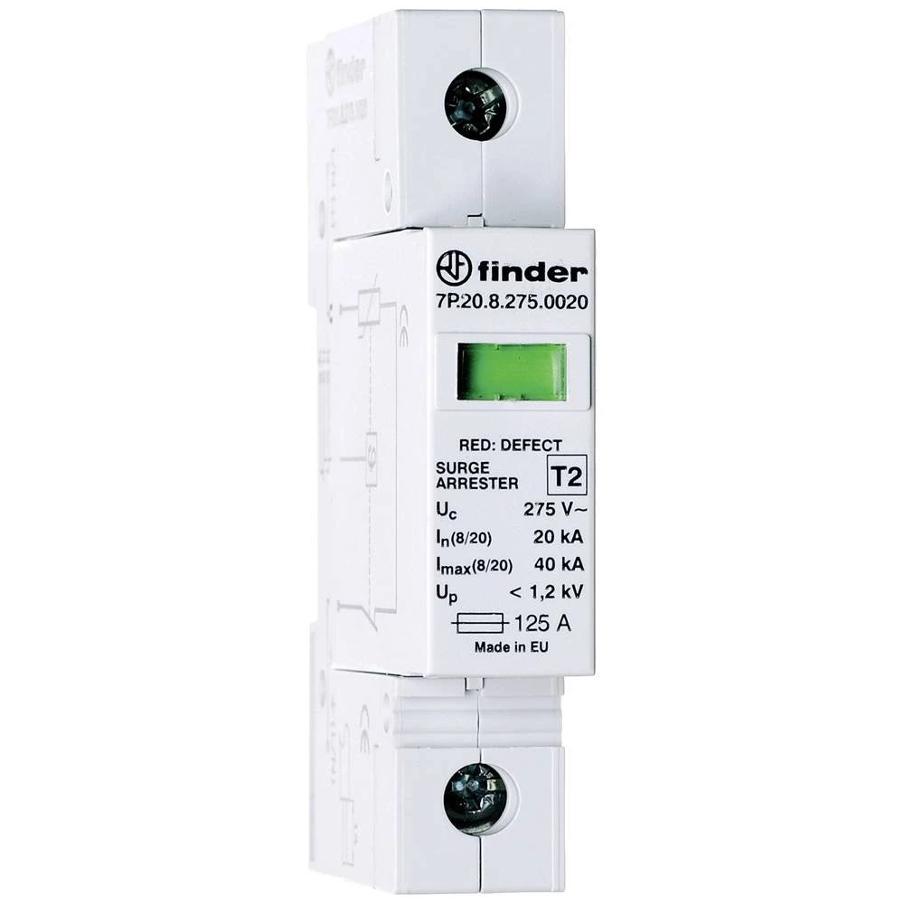 Finder 7P.21.8.440.1020  odvodnik za prenaponsku zaštitu  Zaštita od prenapona za: razdjelni ormar   1 St. slika