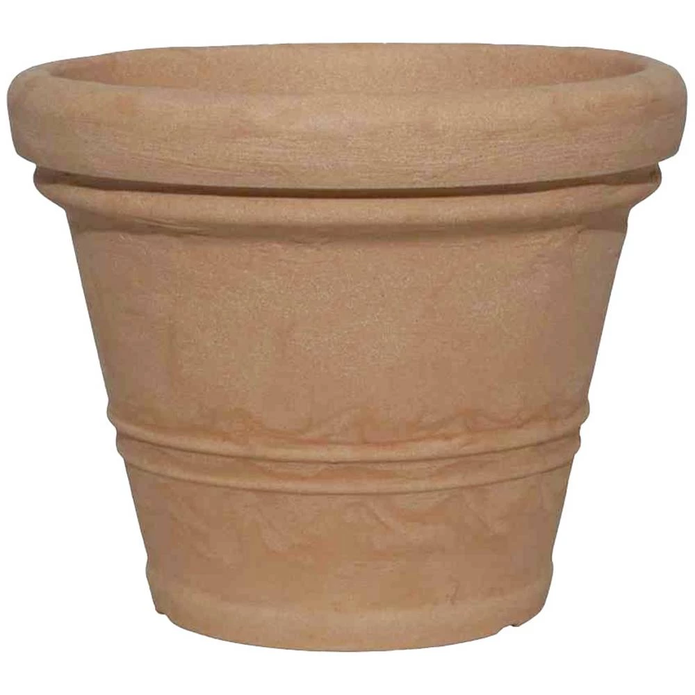 Siena Garden 47-70-01-GA 477001GA posuda za biljke plastika terakota slika