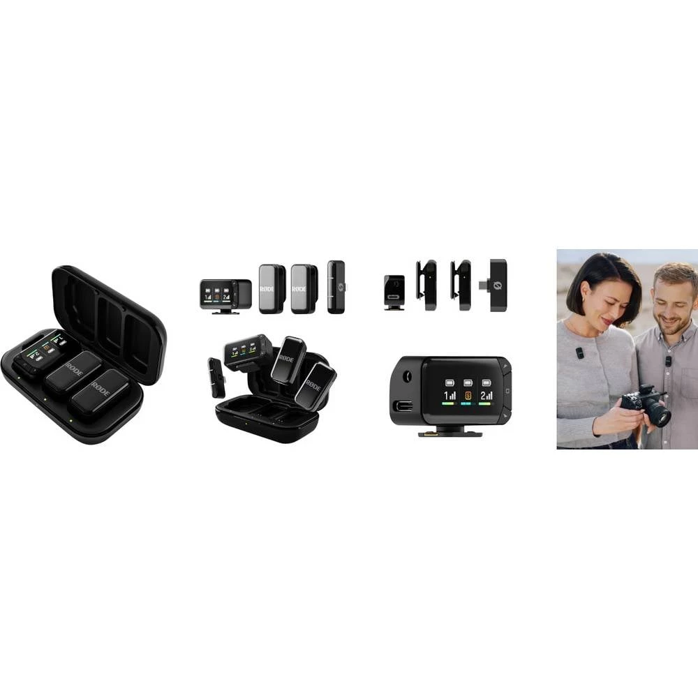 Rode Wireless Micro Camera Kit na utikač mikrofonski komplet Način prijenosa:bežični, bežično adapter za brzu montažu, u slika