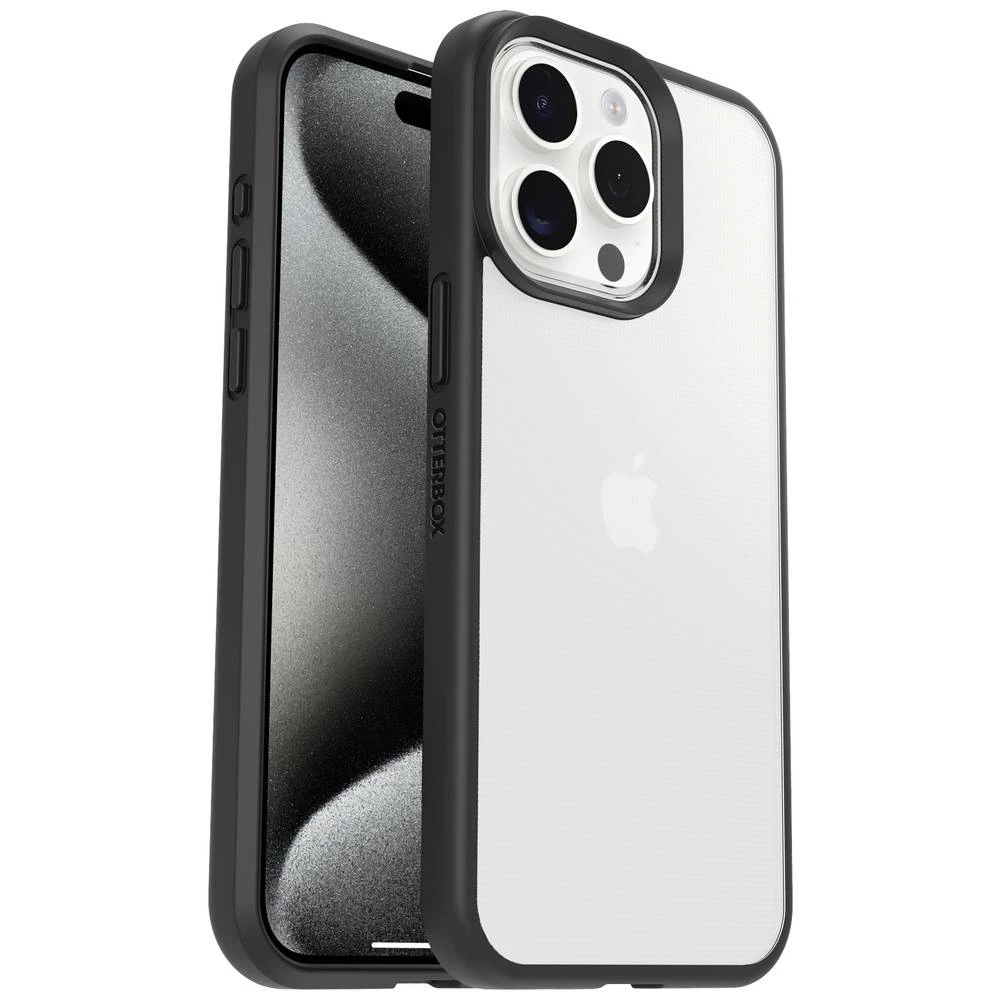 Otterbox React stražnji poklopac za mobilni telefon Apple iPhone 15 Pro Max prozirna, breskva induktivno punjenje slika