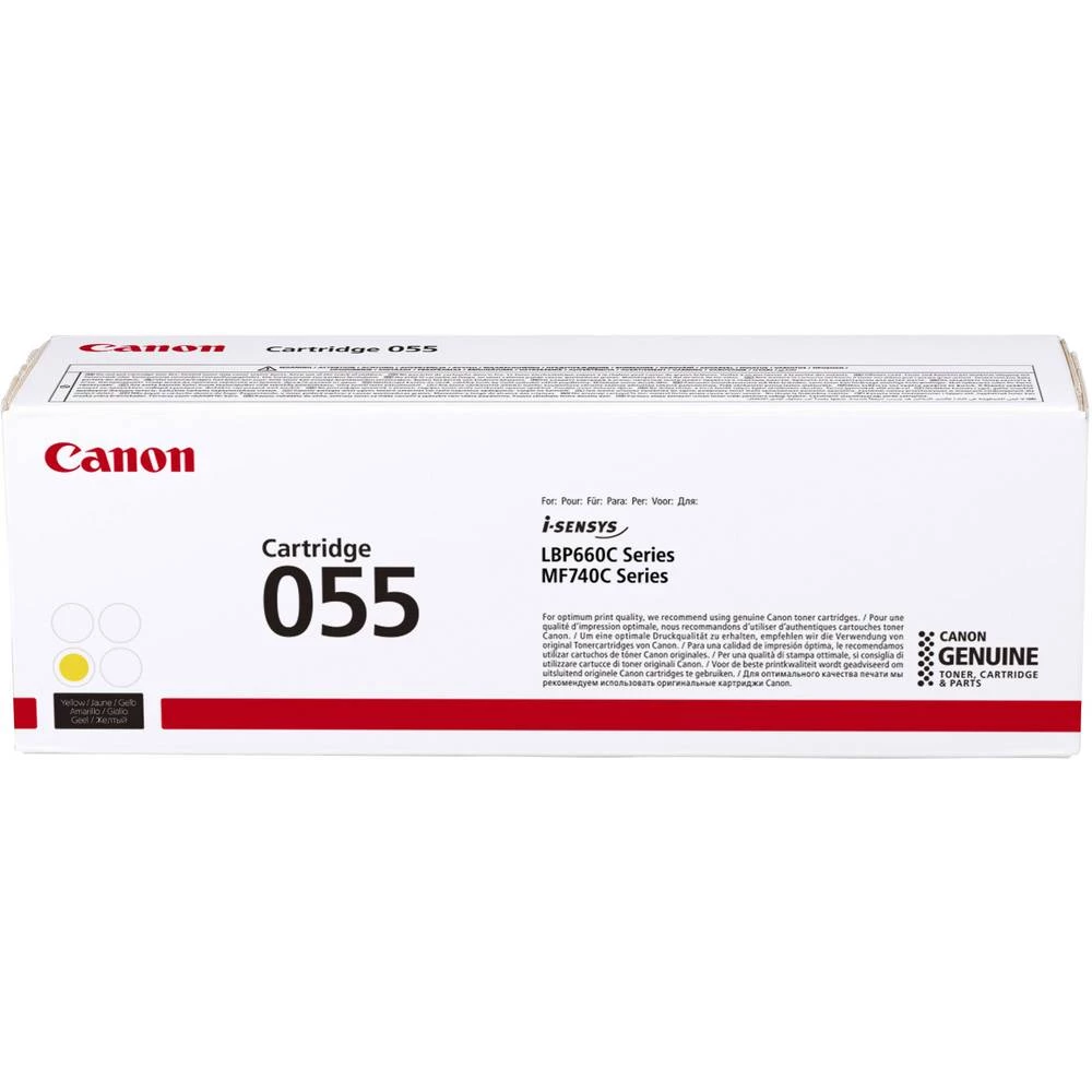 Canon toner 055 original žut 2100 Stranica 3013C002 slika