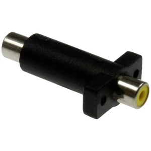 Lyndahl Cinch AV adapter [1x ženski cinch konektor - 1x ženski cinch konektor]  crna/žuta slika
