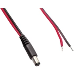 TRU COMPONENTS Niskonaponski priključni kabel Niskonaponski adapter-Slobodan kraj kabela 5.50 mm 1 m 1 ST