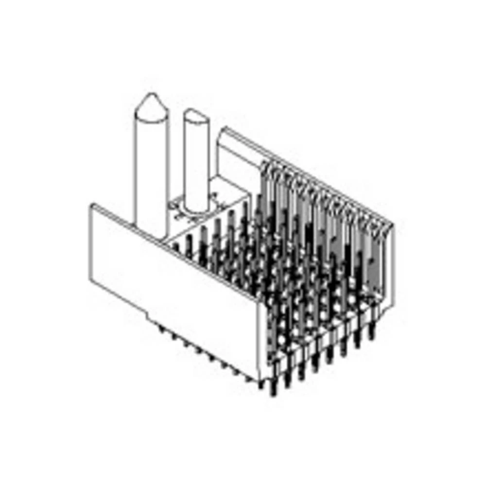 Molex ugradna standardna letva s muškim kontaktima 751982501 1 St. Tube slika