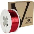 3D pisač filament Verbatim 55062 PETG 2.85 mm Crvena (prozirna) 1 kg slika