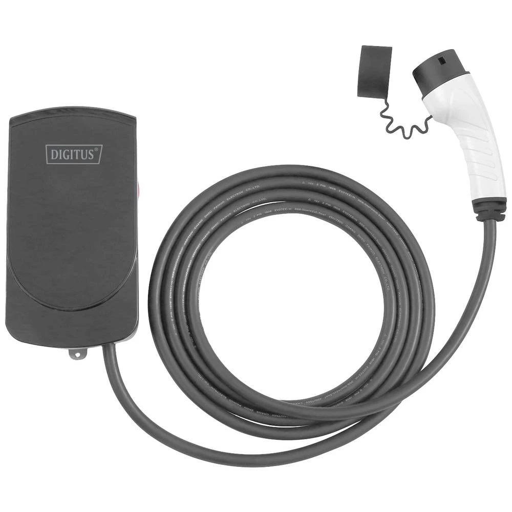 Zidna kutija 3-fazna 11kW sa 5m standardnog kabela za punjenje Digitus DN-3P16-050 Wallbox tip 2  16 A  11 kW slika