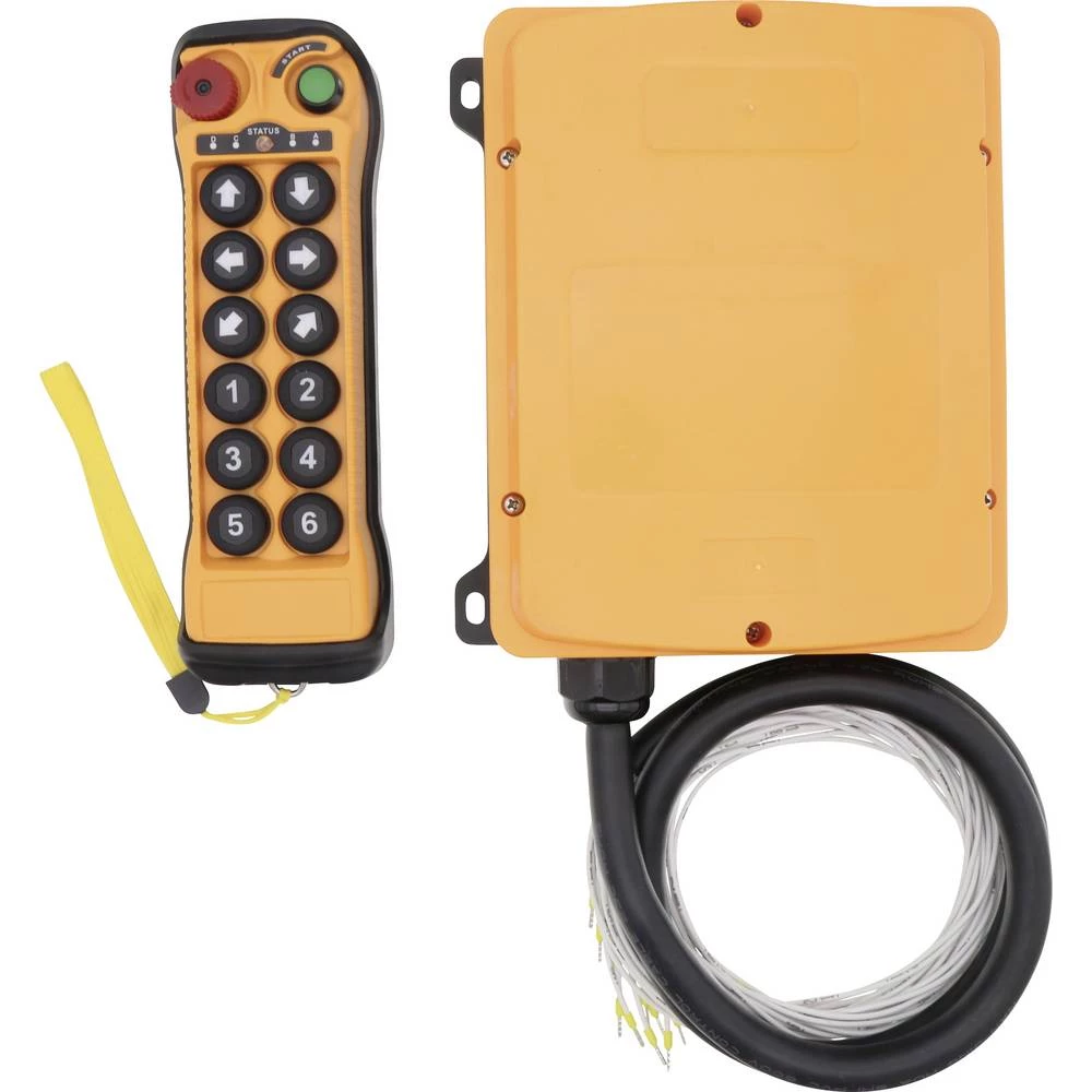 TRU COMPONENTS TC-Q1200 110-460V TC-14232316 Industrijski radio daljinski upravljač, 12-kanalni, 110 - 460 V 1 Set slika