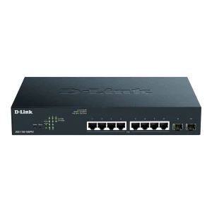 D-Link  DGS-1100-10MPV2/E  DGS-1100-10MPV2/E  mrežni preklopnik RJ45/sfp  8 + 2 ulaza  20 GBit/s  PoE funkcija slika
