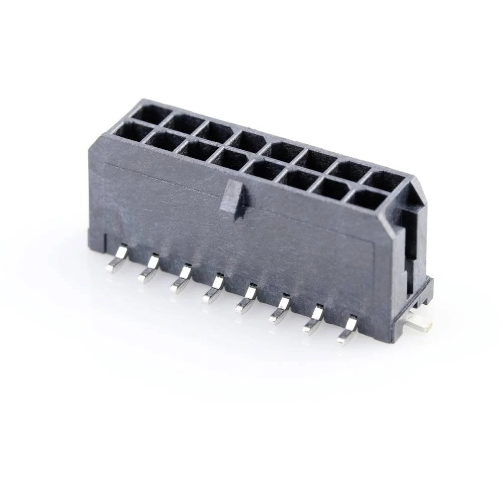 Molex ugradna standardna letva s muškim kontaktima Ukupan broj polova 16 Raster: 3 mm 430451618 1 St. Tape on Full reel slika