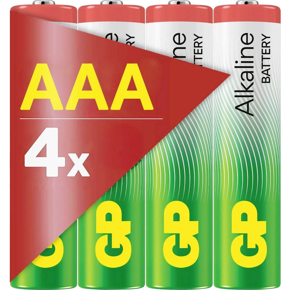 GP AAA Batterie GP Alkaline 1,5V 4 Stück micro (AAA) baterija 1.5 V 4 kom. slika