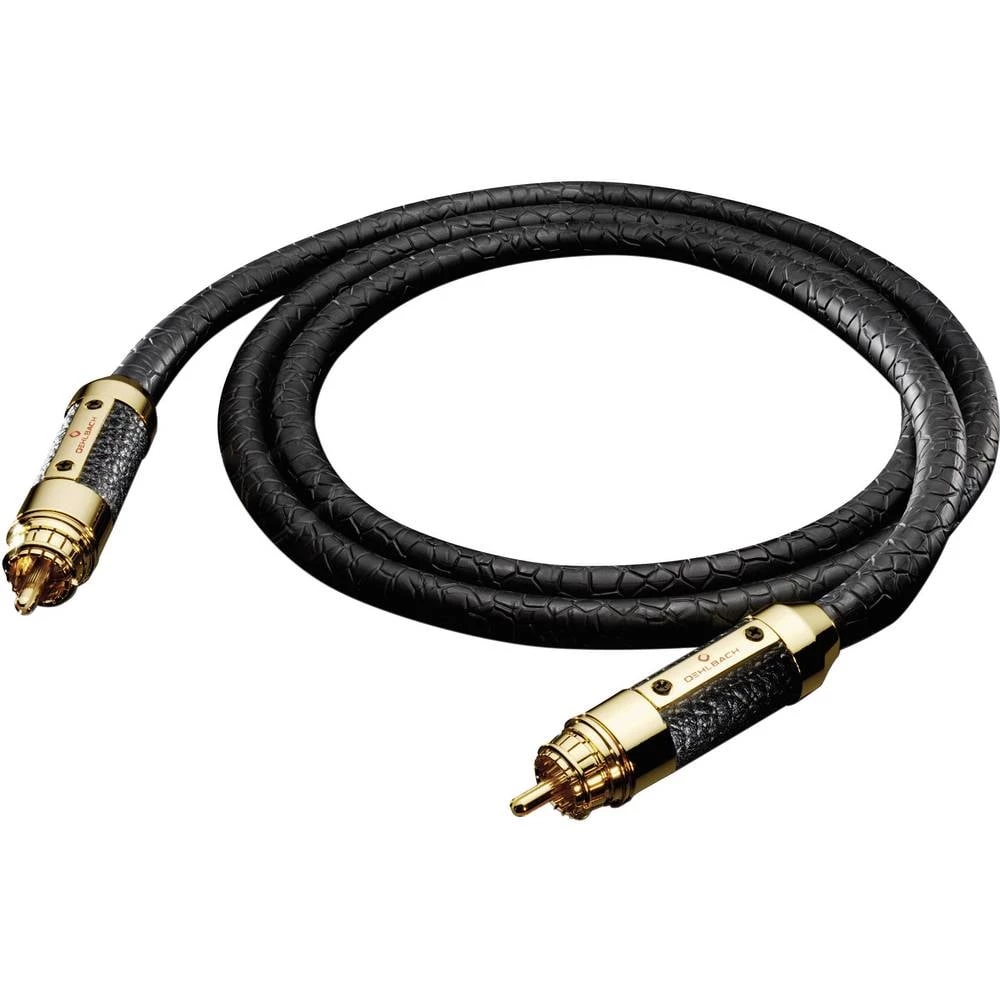 Cinch-Digital digitalni audio priključni kabel [1x muški cinch konektor - 1x muški cinch konektor] 1.00 m crna Oehlbach slika