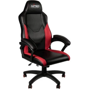 Igraća stolica Nitro Concepts C100 Crna, Crvena slika