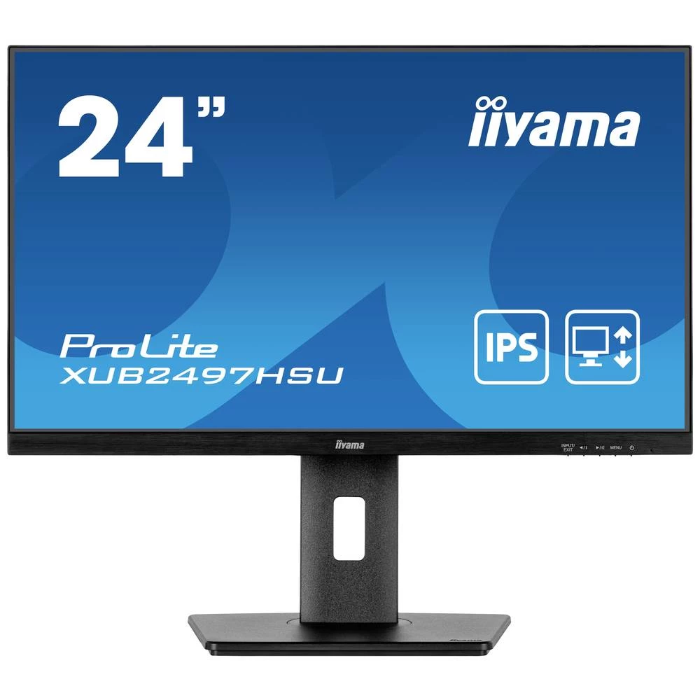 Iiyama ProLite XUB2497HSU-B1 LED zaslon Energetska učinkovitost 2021 E (A - G) 60.5 cm (23.8 palac) 1920 x 1080 piksel slika