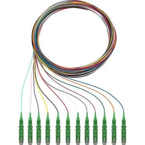 Rutenbeck 228041302 Glasfaser svjetlovodi priključni kabel [12x LSH utikač - 12x slobodan kraj] slika