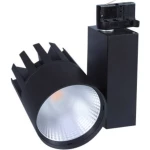Svjetiljka za visokonaponski sustav šina 3-fazni LED fiksno ugrađena 45 W LED Opple Performer 3C Crna (mat)