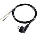 Basetech XR-1638081 struja priključni kabel crna boja 3.00 m slika