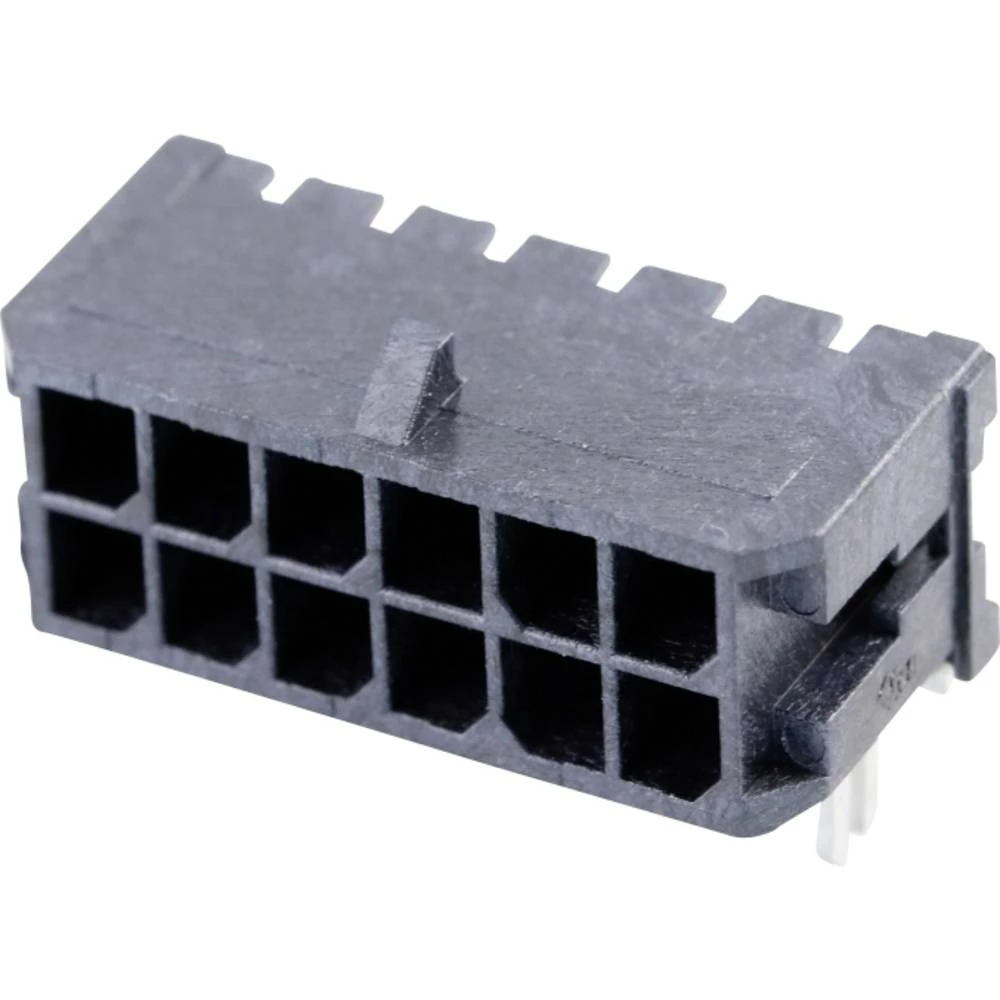 Molex ugradna standardna letva s muškim kontaktima Ukupan broj polova 12 Raster: 3 mm 430451206 1 St. Tape on Full reel slika